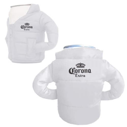 Puffer Jacket Can Cooler